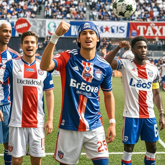 里昂球员在比赛中奉献精彩表现 里昂球员在比赛中奉献精彩表现